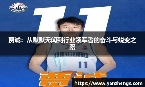 贾诚：从默默无闻到行业领军者的奋斗与蜕变之路